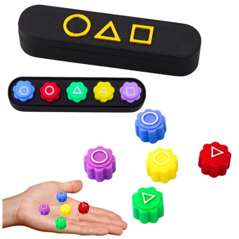 Kości Do Gry W Gonggi Hacele Gra Zręcznościowa Squid Games Pudełko 5szt