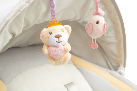 OPTI Caretero Bujaczek leżaczek elektryczny do 9 kg - Beige