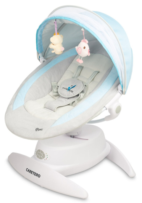 OPTI Caretero Bujaczek leżaczek elektryczny do 9 kg - Blue