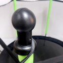 Trampolina do domu ogrodu dla dzieci siatka piłki 140cm 55inch zielona