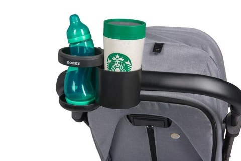 Uchwyt na kubek i przekąski do wózka Dooky
