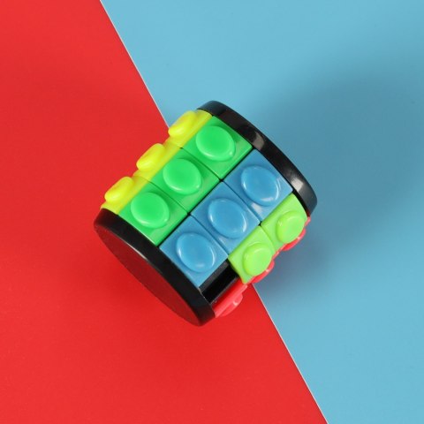 Układanka logiczna łamigłówka walec obrotowy 3 rzędy