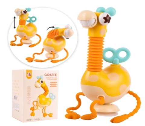Żyrafka Sensoryczna Silikonowa Zręcznościowa Gryzak #G2