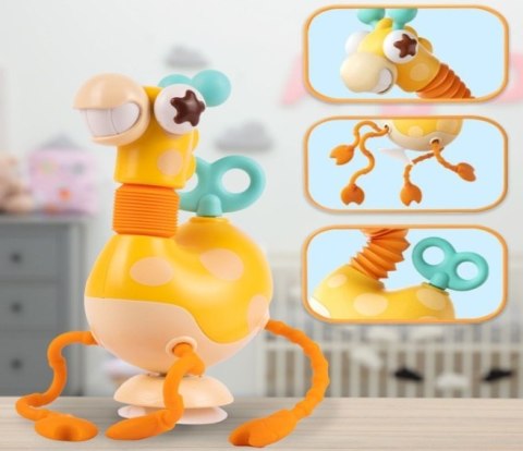 Żyrafka Sensoryczna Silikonowa Zręcznościowa Gryzak #G2