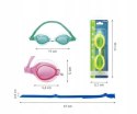 BESTWAY 21002 Aqua Burst Essential Okulary do pływania Zielone