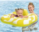 BESTWAY 32298 Siedzisko do nauki pływania Kwadrat Swim Safer Comfort Plush Żółte fale 76x76