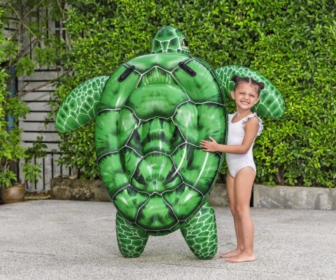 BESTWAY 41524 Dmuchany Żółw materac z uchwytami 1,50x1,45