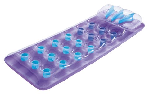 BESTWAY 43015 Dmuchany materac plażowy 188x71 fioletowy