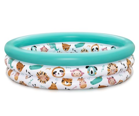 BESTWAY 51008 Basenik dmuchany Zwierzątka z safari 102x25