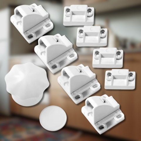 BLOKADA MAGNETYCZNA DO SZAFEK NICEKIDS MAGNETYCZNE ZABEZPIECZENIE SZAFEK SZUFLAD