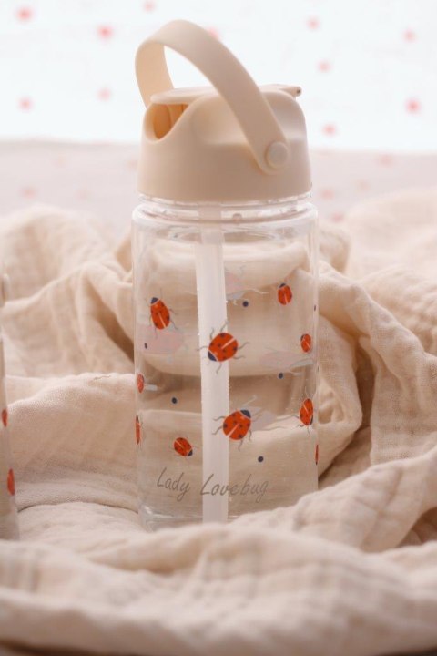 Butelka do picia Tritan LADYBUG 350 ml z dzióbkiem
