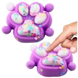 Gniotek Kocia Łapka Antystresowa Sensoryczna Squishy Fioletowa