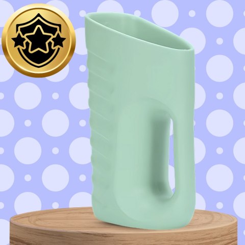 KUBEK DO MYCIA GŁOWY SPŁUKIWANIA WŁOSÓW NICEkids MIĘKKI DUŻY ZIELONY