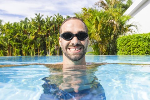 Okulary Do Pływania Czarne Bestway 21077