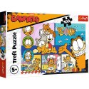 Puzzle - 100 - Leniwy Garfield - Trefl 16521