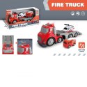 WOOPIE Czerwona Laweta Straży Pożarnej City Truck Efekty Dźwiękowe i Świetlne