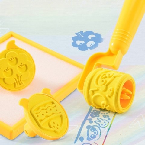 WOOPIE Magiczna Mata Wodna do Malowania XXL Pieczątki Cyferki 100x80 cm