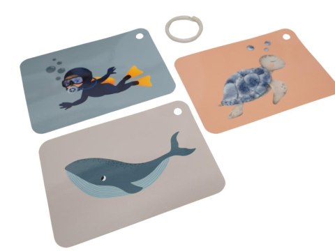 Edukacyjna mata interaktywna, łuki i zabawki Ocean