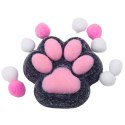 Gniotek Kocia Łapka Zabawka Antystresowa Sensoryczna Sierść Squishy Czarna