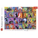 Puzzle - 500 - Koci alfabet - Trefl 37527