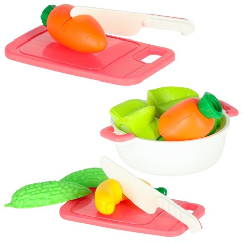 Warzywa do krojenia na rzep + zlewozmywak dla dzieci z akcesoriami