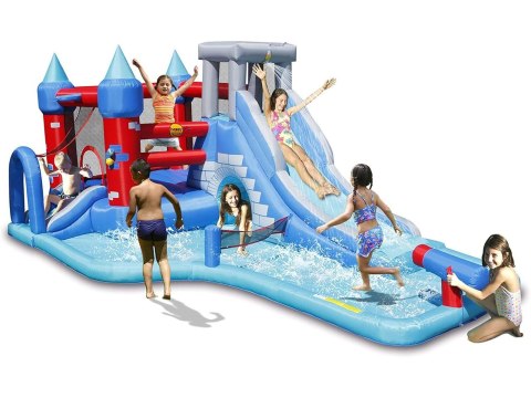 Dmuchaniec HappyHop Zamek Dmuchany Wodny Zjeżdżalnia Basen do ogrodu
