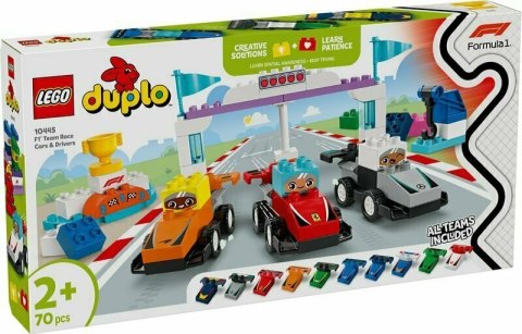 LEGO 10445 DUPLO TOWN Bolidy i kierowcy F1