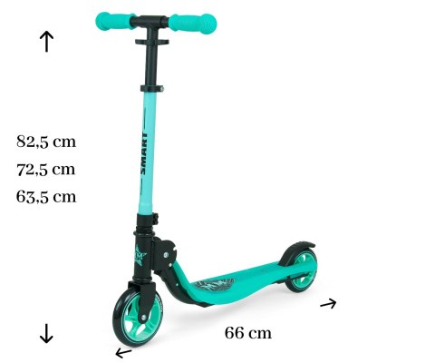 MILLY MALLY 2483 Hulajnoga SCOOTER Smart Mint