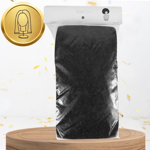 PERUKA WŁOSY CZARNE AFRO KARNAWAŁ PARTY FOTOBUDKA PANIEŃSKI URODZINY