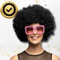 PERUKA WŁOSY CZARNE AFRO KARNAWAŁ PARTY FOTOBUDKA PANIEŃSKI URODZINY