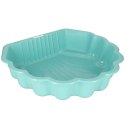 Piaskownica zamykana basen Muszelka Twins podwójna 2w1 160x87,5x19,5cm miętowa