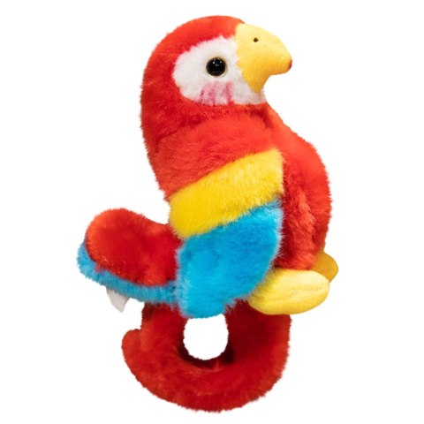 Pluszowa Maskotka Papuga Opaska Bransoletka Na Rękę Czerwona