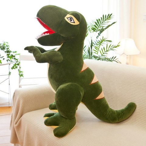 Pluszowa Maskotka Przytulanka Dinozaur Tyranozaur Zielony 35cm