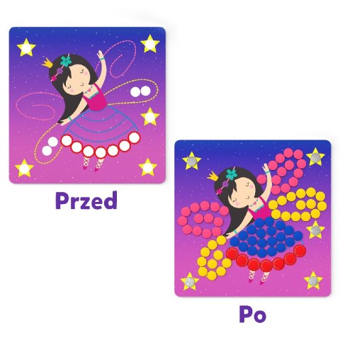 TREFL 62600 Skillmatics Zestaw kreatywny z magnesami Jednorożce i Księżniczki