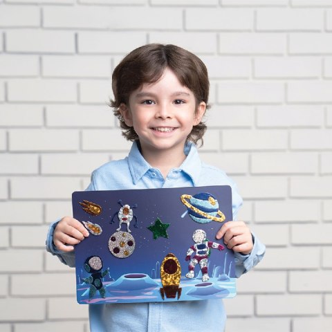 TREFL 62603 Skillmatics Foil Fun Zestaw kreatywny Kosmos