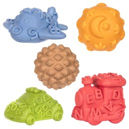 TULLO 498 Sensoryczne pojazdy, piłeczki sensoryczne - zestaw 5 szt.