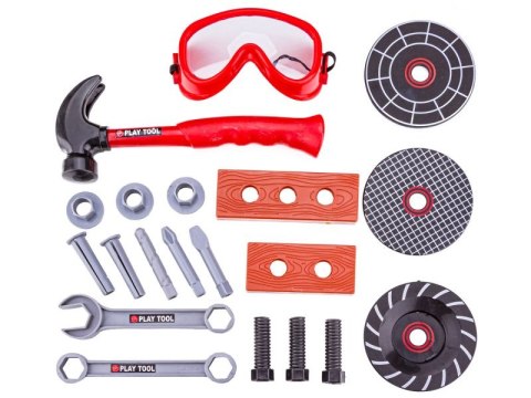 Zestaw Małego Majsterkowicza, Narzędzia, Akcesoria, Wkrętarka, Boszka, Szlifierka Przecena 3