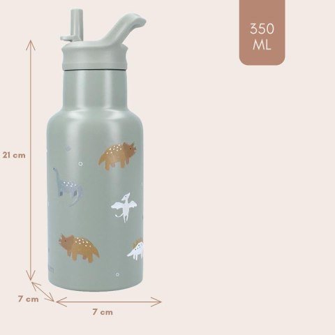 Butelka bidon 350 ml KIDZROOM Small Dino