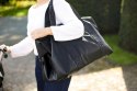 Childhome Torba Mommy Bag Signature Vegan Leather Black