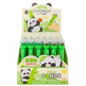 Długopis Żelowy Zielony Panda W Kopule Niebieski Tusz 0.5mm