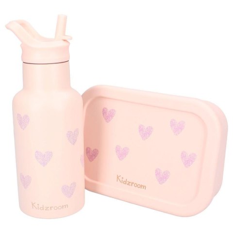Lunchbox pojemnik silikon KIDZROOM Magical Heart