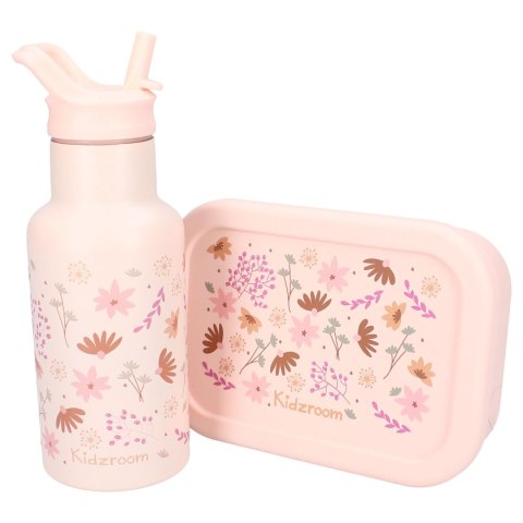 Lunchbox pojemnik silikon KIDZROOM Memories Flower