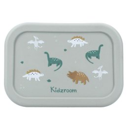 Lunchbox pojemnik silikon KIDZROOM Small Dino