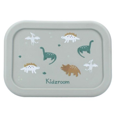 Lunchbox pojemnik silikon KIDZROOM Small Dino