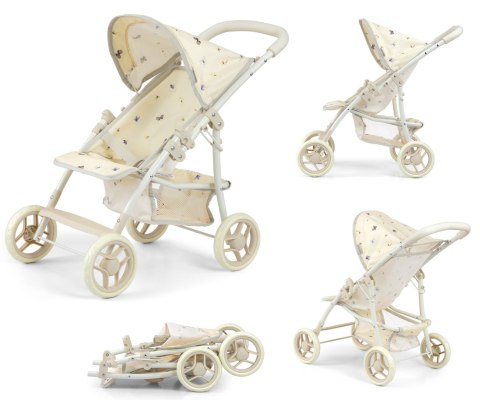 MILLY MALLY 6241 Wózek dla lalek Natalie Nature