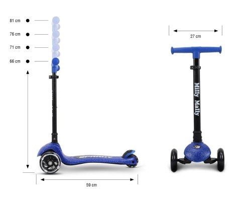 MILLY MALLY 6251 Scooter Sparky blue