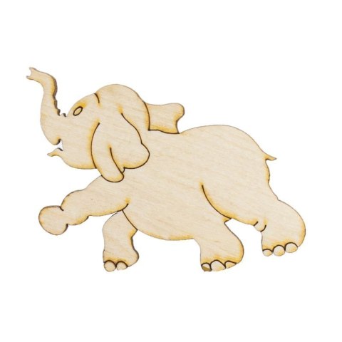 Ozd. drewniana słoń 1 ECODECO