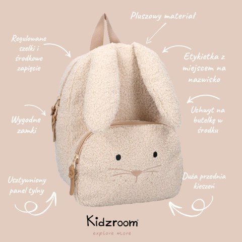 Plecak dla dzieci Comfort Friends beige KIDZROOM