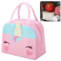 Torba Termiczna Izolacyjna Śniadaniowa Lunch Bag Jednorożec 23cm