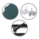 LARO Kidwell Bujaczek leżaczek + pałąk z zabawkami dla dzieci 0m+ do 9kg - Green/Black